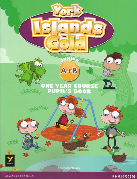 York Islands Gold Junior A+B  One Year Course Pupil's Book + e book