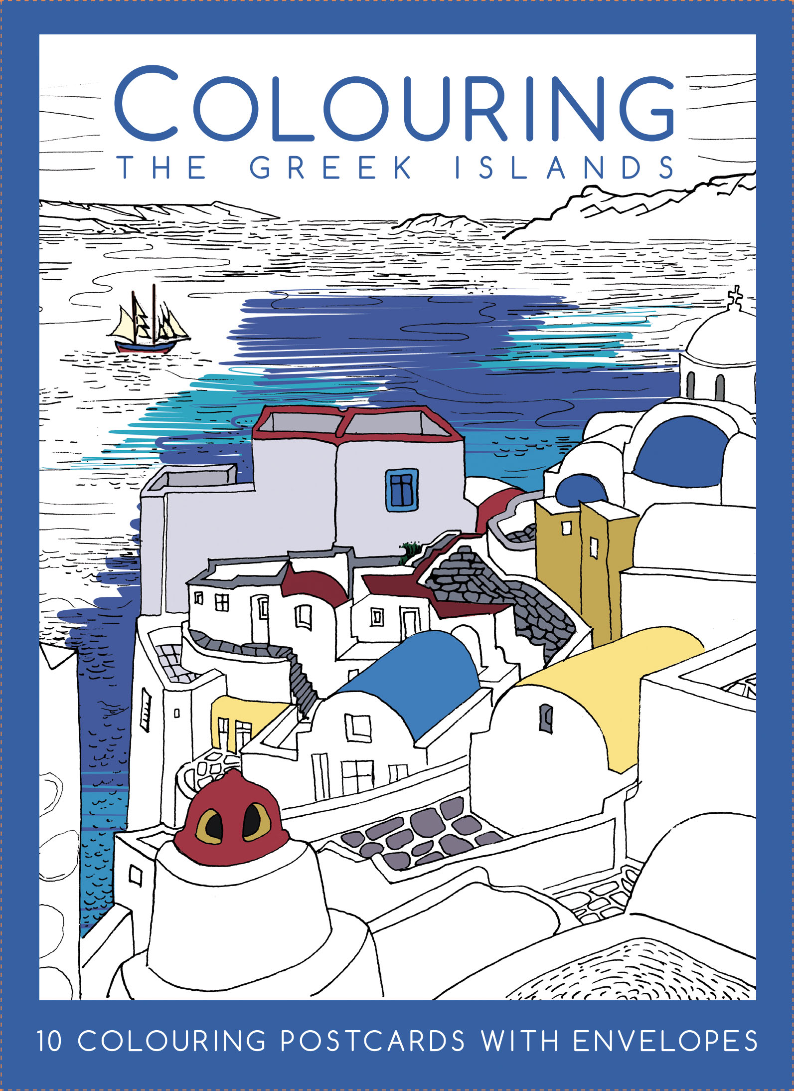 Colouring the Greek Islands - Χρωματίζοντας τα Ελληνικά Νησιά