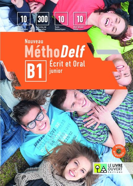 Nouveau Methodelf B1 Junior Pack Ecrit et Oral + Tests +  Audio disponible