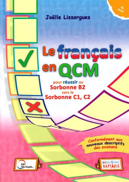 Le Francais en QCM Sorbonne B2 Professeur