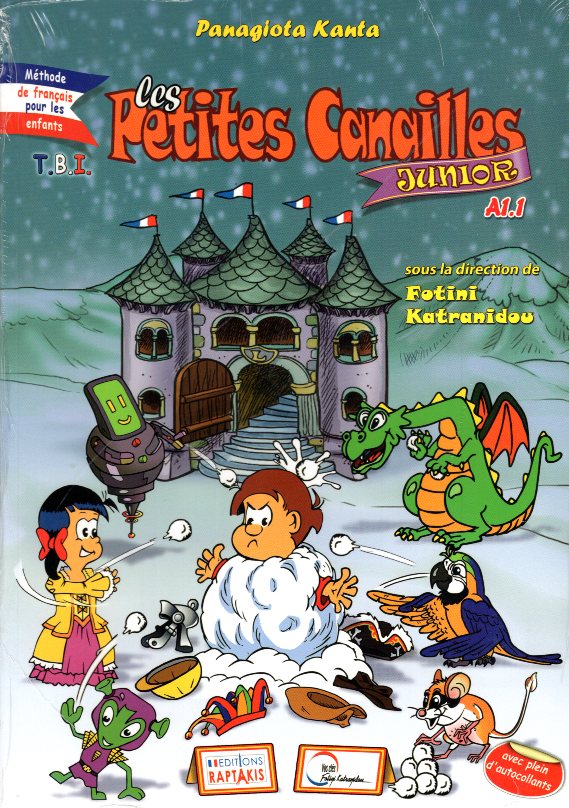 Les petites canailles Junior A1.1 Set  la methode + la cahier d'activites + mon compagnon
