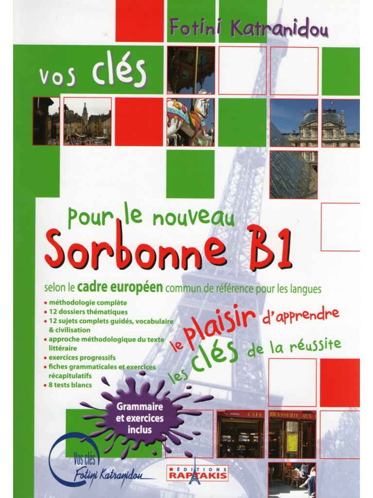 Vos Cles Sorbonne B1 Production Ecrite