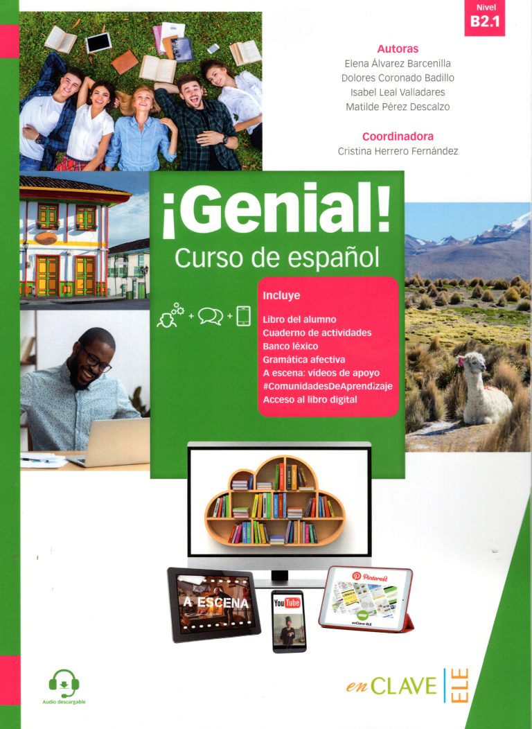 Genial! B2.1 Curso de espanol Libro del Alumno + Cuaderno de actividades + Audio descargable