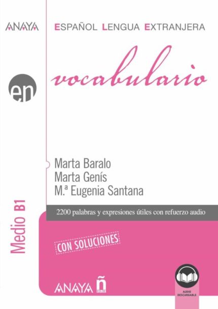 En Vocabulario B1 Nivel Medio Con Soluciones + Audio Descargable