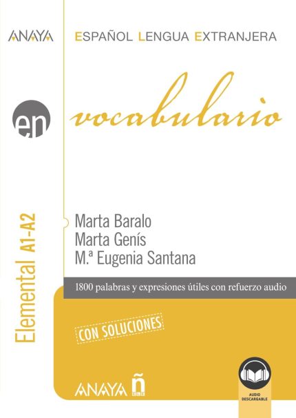 En Vocabulario  A1-A2 con soluciones + Audio descargable