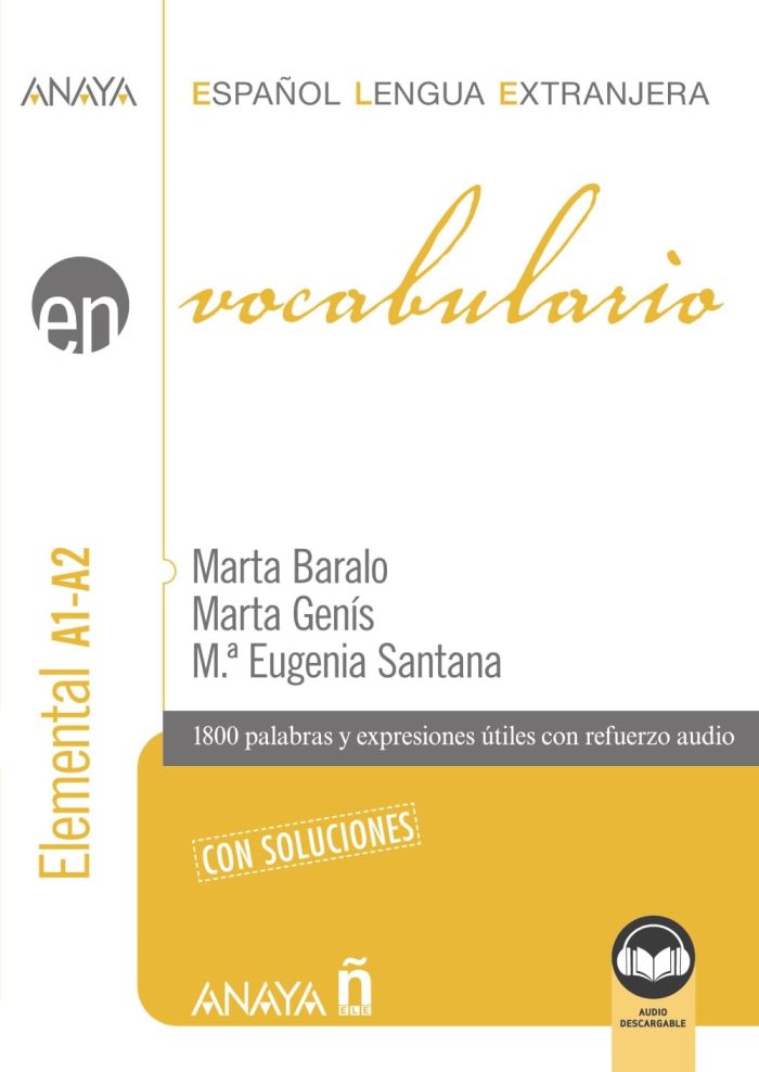 En Vocabulario A1-A2 con soluciones + Audio descargable En Vocabulario A1-A2 con soluciones + Audio descargable