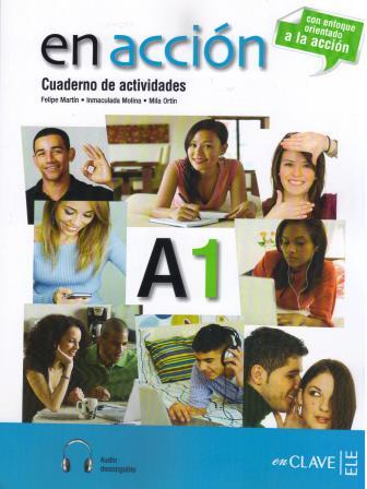 En Accion A1  cuaderno de actividades + CD aucio