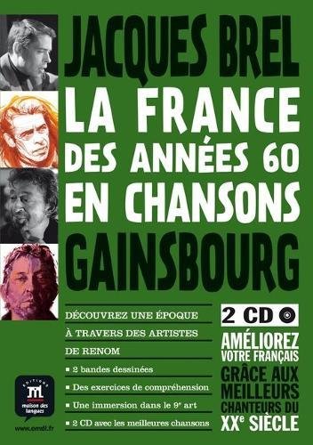 La France des annees 60 en chansons, Bande dessinee + 2 CD