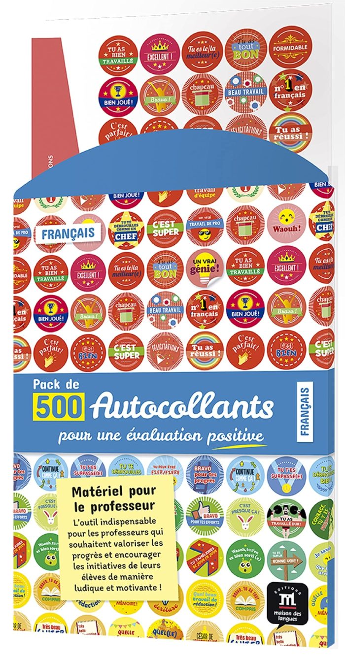 Zoom Pack de 500 autocollants Zoom Pack de 500 autocollants