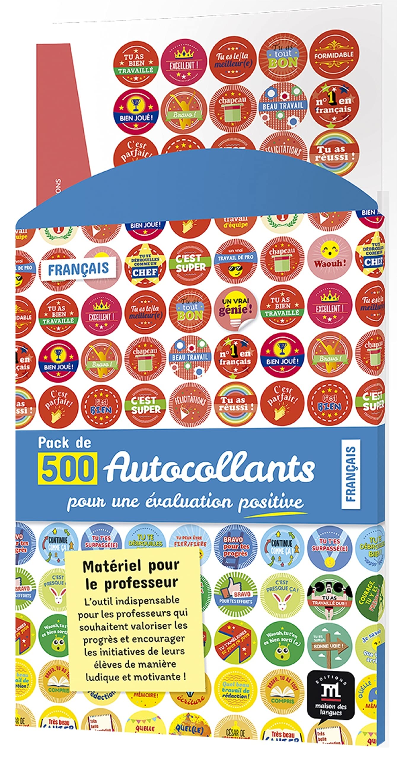 Zoom Pack de 500 autocollants