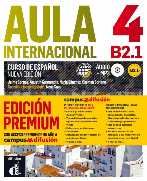 Aula Internacional 4 Nueva Edicion B2.1 Libro del alumno + MP3-CD - Edicion Premium