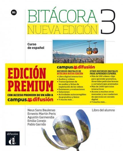 Bitacora 3 Nueva edicion Libro del alumno + descargable mp3 Edicion premium