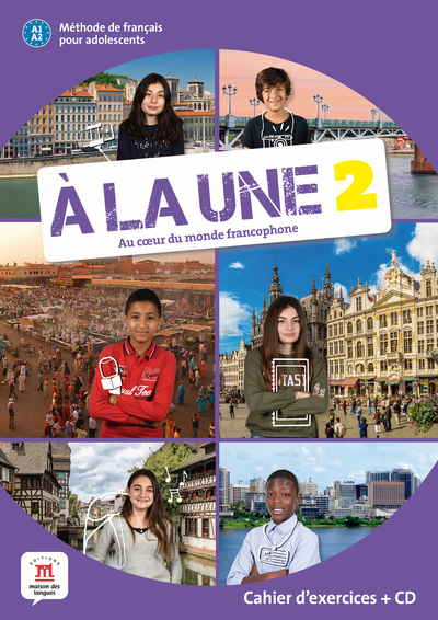 A la une 2 Cahier d’exercices + CD audio