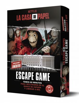 La casa de papel  escape game objetivo liberar a Rio