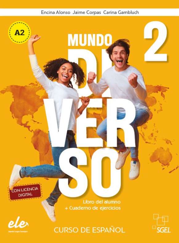Mundo Diverso 2 Libro del Alumno + Cuaderno de Ejercicios con licencia digital
