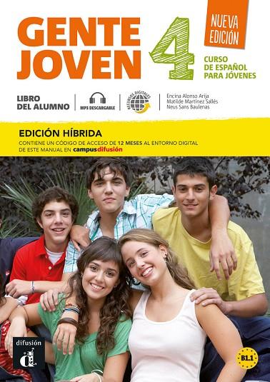 Gente Joven 4 Libro del Alumno + CD Nueva Edicion - Edicion Hibrida