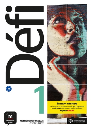 Defi 1 Livre de l’eleve + MP3 downloads (Edition Hybride)