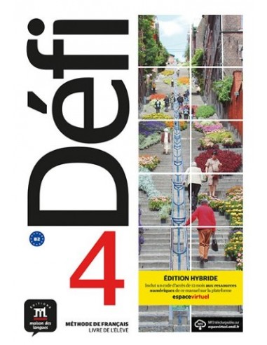 Defi 4 Livre de l’eleve + MP3 downloads (Edition Hybride)