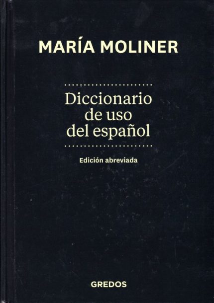 Diccionario de uso del espanol Edicion abreviada
