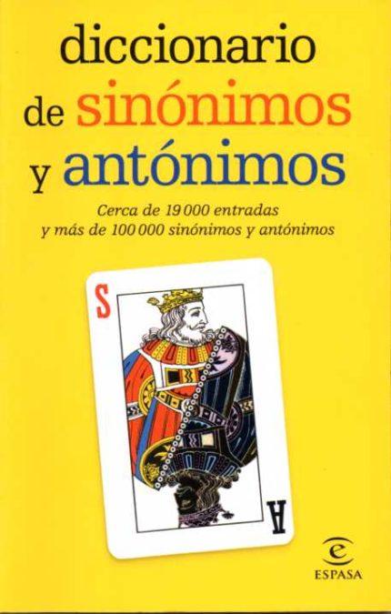 Diccionario de sinonimos y antonimos