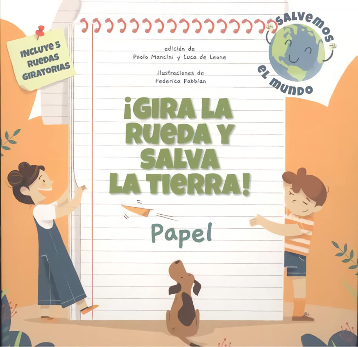 Gira la Rueda y Salva la Tierra! Papel