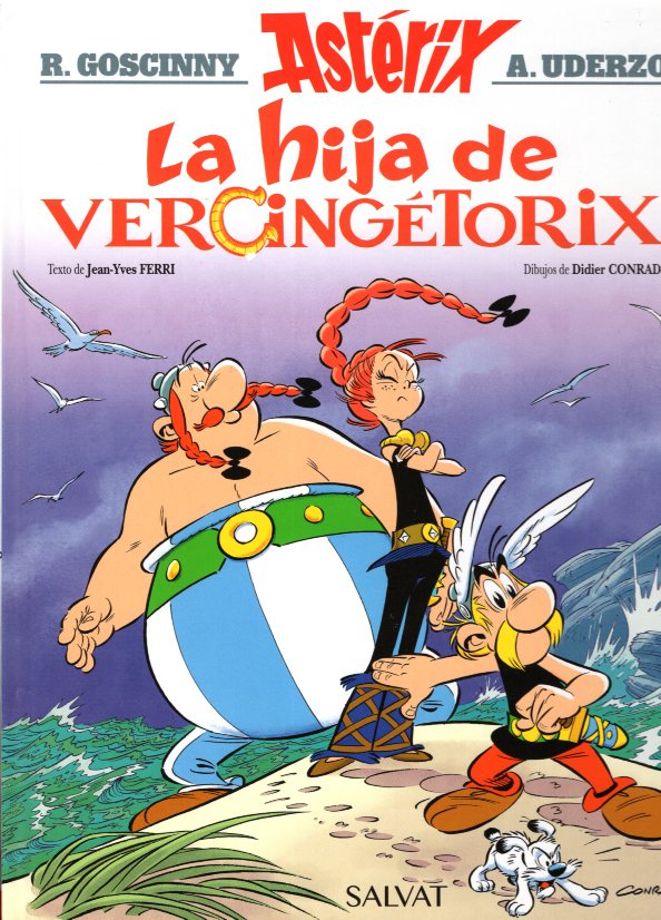 Asterix 38 La Hija de Vercingetorix