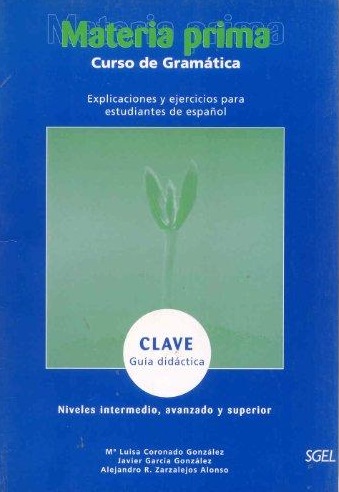 Materia prima Curso de Gramatica Clave