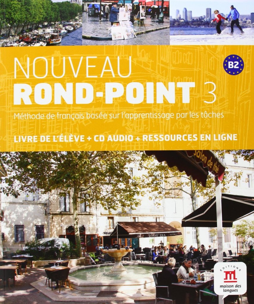 Nouveau Rond-Point 3 Livre de l'eleve + CD