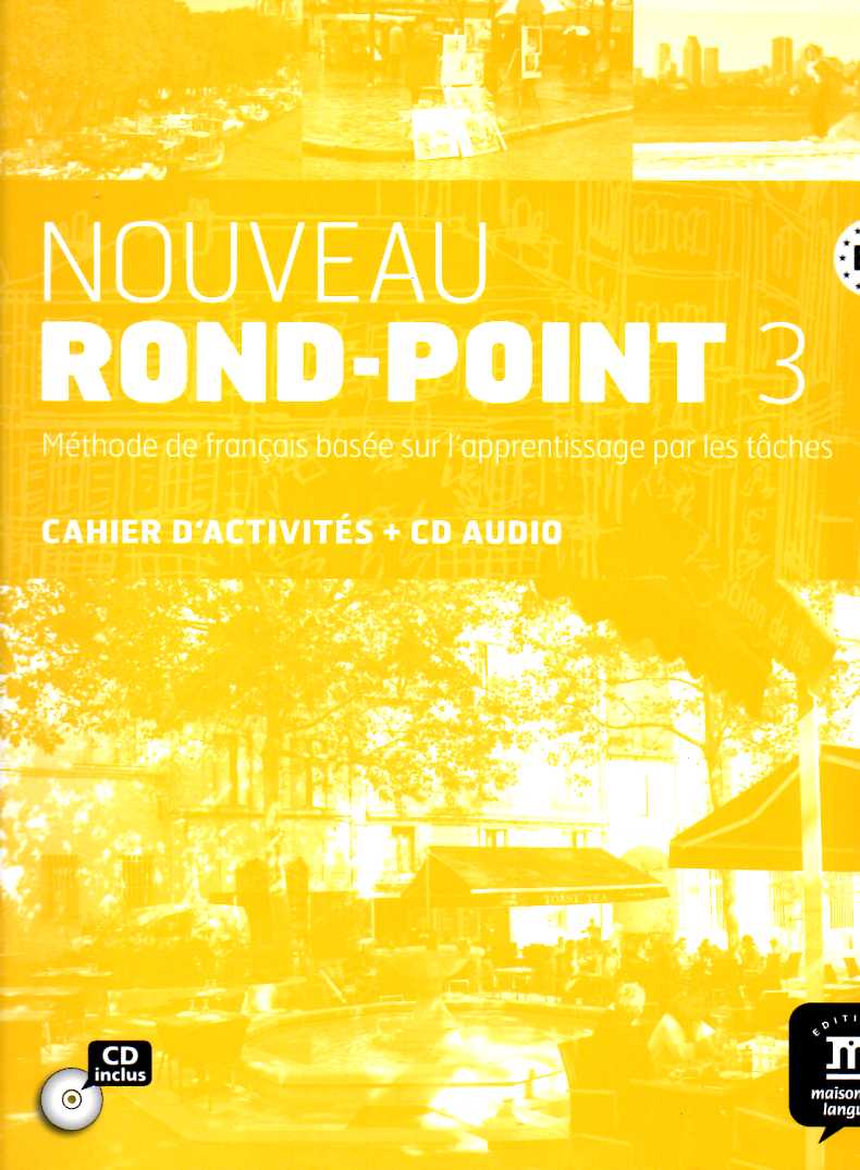 Nouveau Rond-Point 3 Cahier d'exercices + CD