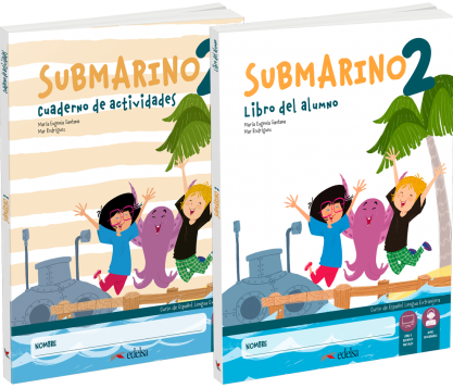 Submarino 2 Pack Libro del alumno + cuaderno de ejercicios