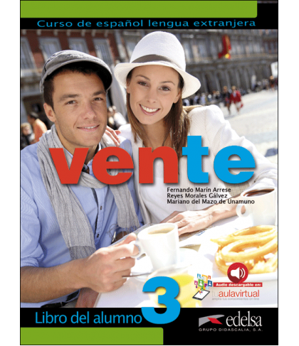Vente 3 Libro del alumno + Audio descargable