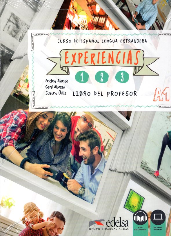 Experiencias 1,2,3 Libro del profesor + Audio descargable