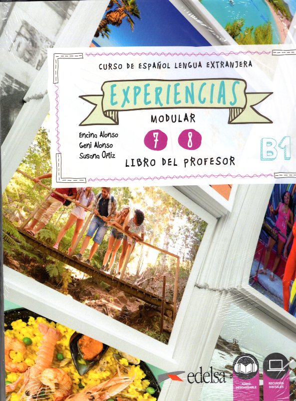 Experiencias B1 7 - 8 Libro del profesor + Audio Descargable