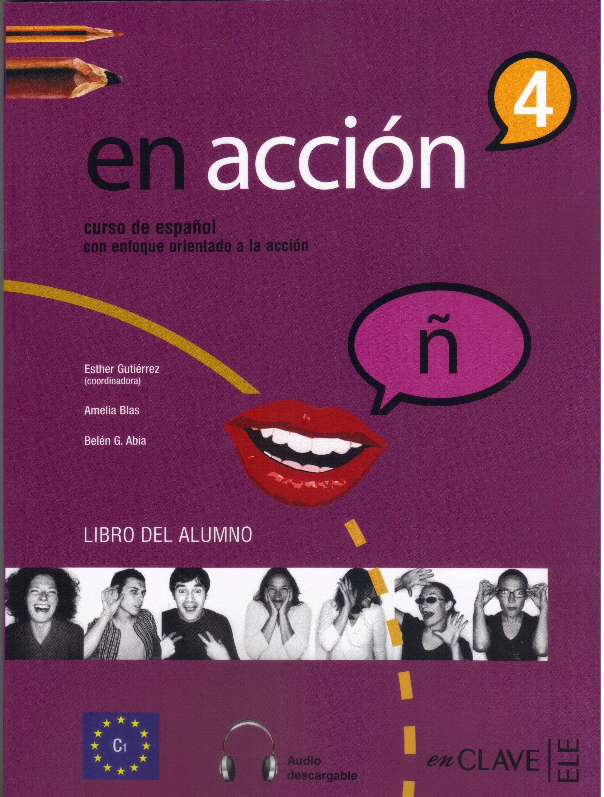 En Accion 4 Libro del alumno + CD Audio