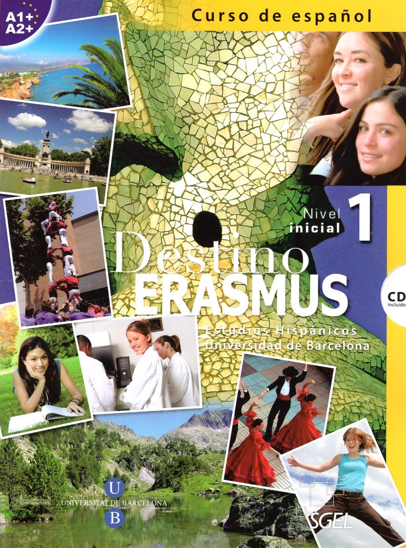 Destino Erasmus A1+A2 Inicial Alumno + Ejercicios + CD
