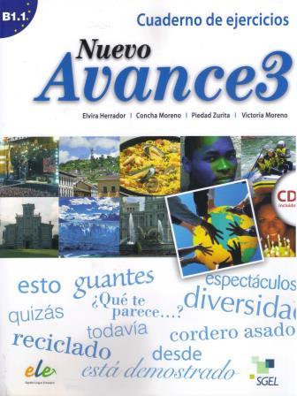 Nuevo Avance 3 Cuaderno de Ejercicios B1.1 incluido CD