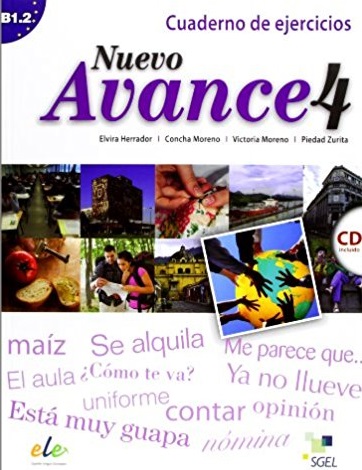 Nuevo Avance 4 Cuaderno de Ejercicios B1.2 incluido CD