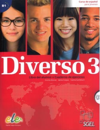 Diverso 3 Libro del Alumno + Cuaderno de ejercicios + CD mp3