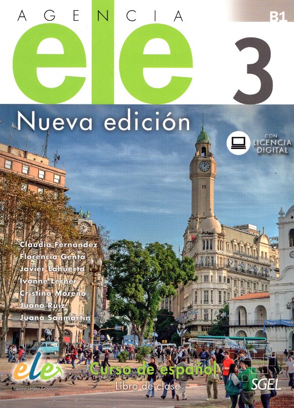 Agencia Ele 3 Libro de Clase con Licencia Digital Nueva Edicion