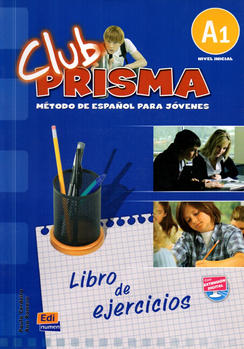 Club PRISMA A1 INICIAL Libro de Ejercicios + Solutiones + Claves Acceso Web Ev