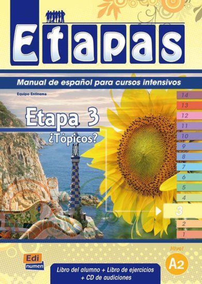 Etapas 3 Topicos Libro del Alumno + Libro de Ejercicios + CD de Audiociones Etapas 3 Topicos Libro del Alumno + Libro de Ejercicios + CD de Audiociones