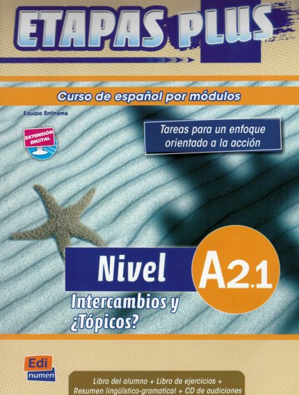 Etapas Plus A2.1 Libro del Alumno + Ejercicios + CD