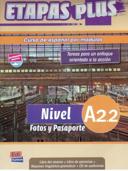 Etapas Plus A2.2 Libro del Alumno + Ejercicios + CD