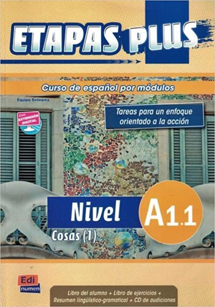 Etapas Plus A1.1 Libro del Alumno + Ejercicios + CD