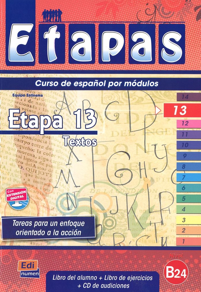 Etapas 13 Textos Libro del Alumno + Libro de Ejercicios + CD de Audiciones Etapas 13 Textos Libro del Alumno + Libro de Ejercicios + CD de Audiciones
