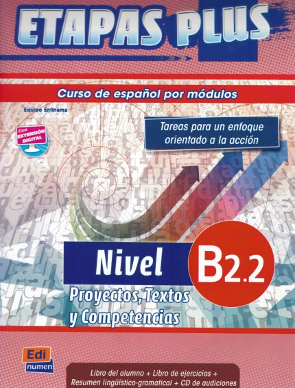 Etapas Plus B2.2 Libro del Alumno + Ejercicios + CD