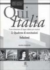 QUI ITALIA - LINGUA E GRAMMATICA 2 CHIAVI N/E