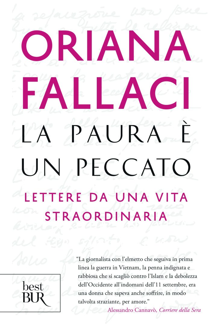 La paura e un peccato. Lettere da una vita straordinaria La paura e un peccato. Lettere da una vita straordinaria