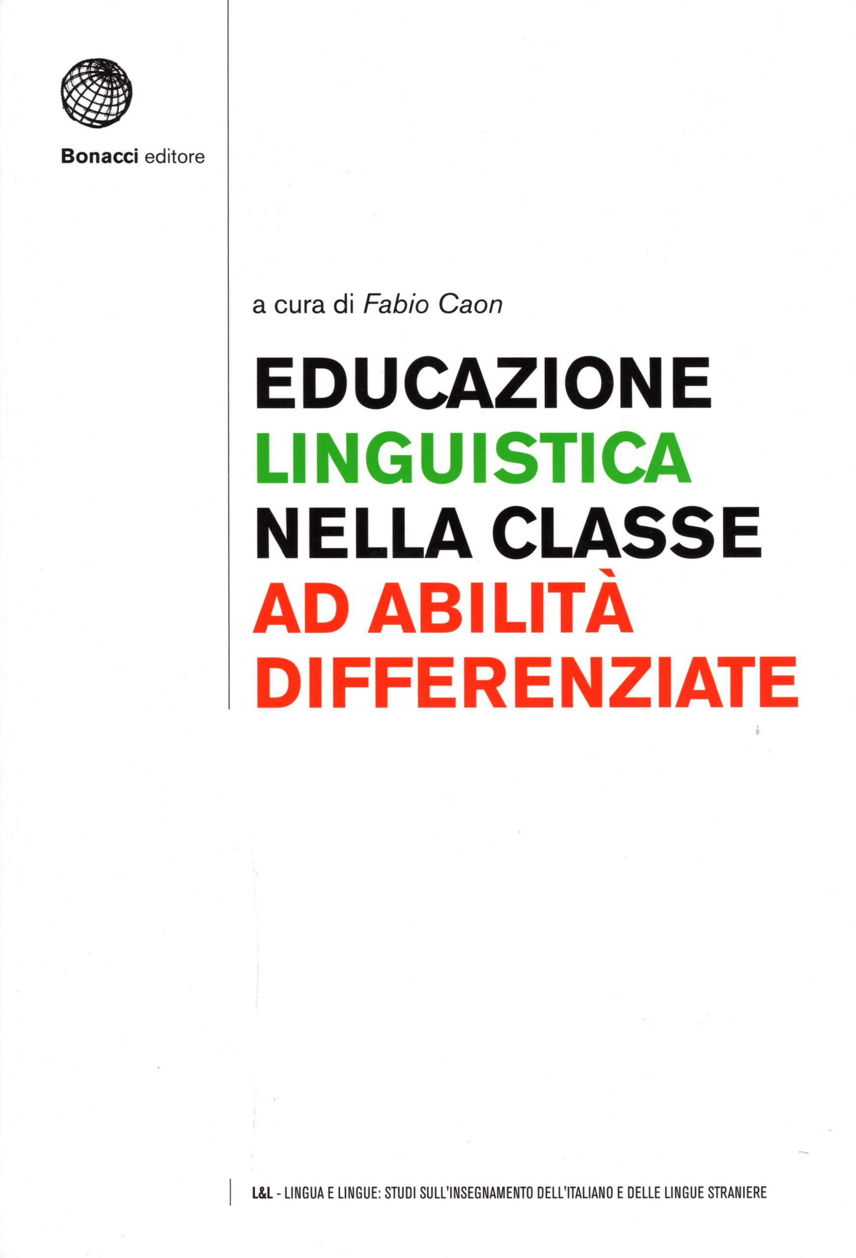 Educazione linguistica nella classe ad abilita differenziate