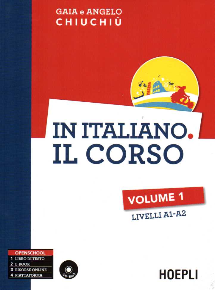In Italiano il Corso Volume 1 Livelli A1-A2 + mp3 Online